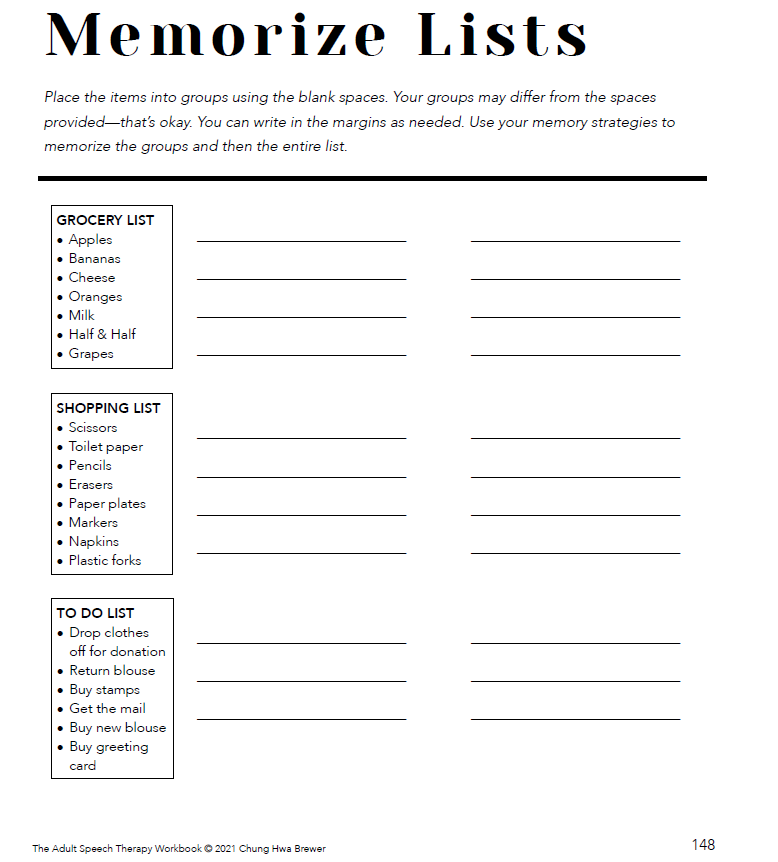 printable speech therapy worksheets for adults