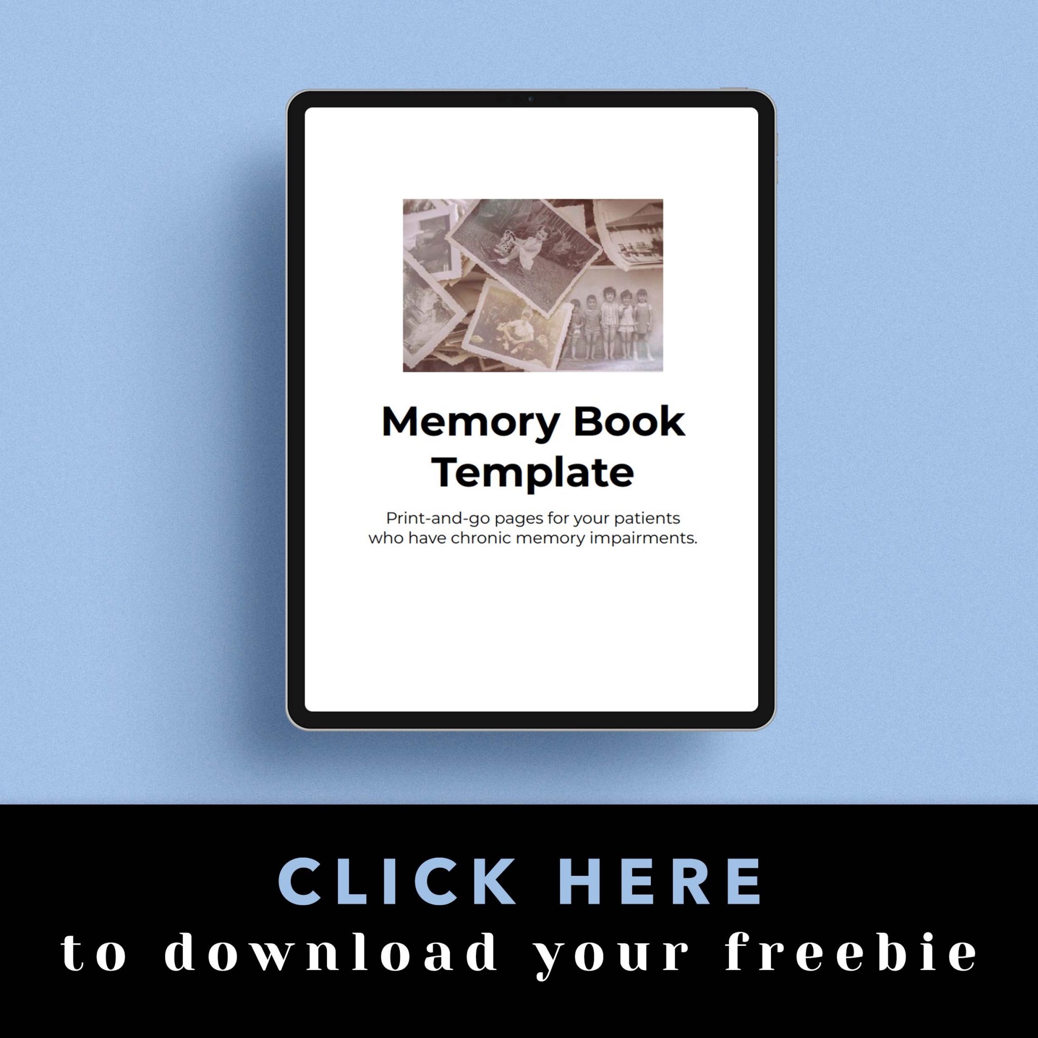 How Do You Make a Memory Book for Dementia? Free PDF Template - ADULT ...